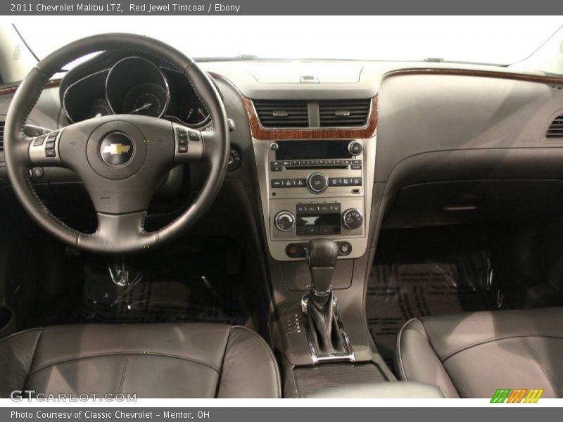 Red Jewel Tintcoat / Ebony 2011 Chevrolet Malibu LTZ