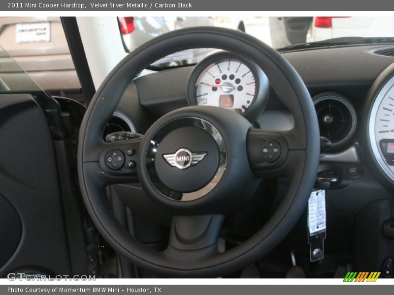 Velvet Silver Metallic / Carbon Black 2011 Mini Cooper Hardtop