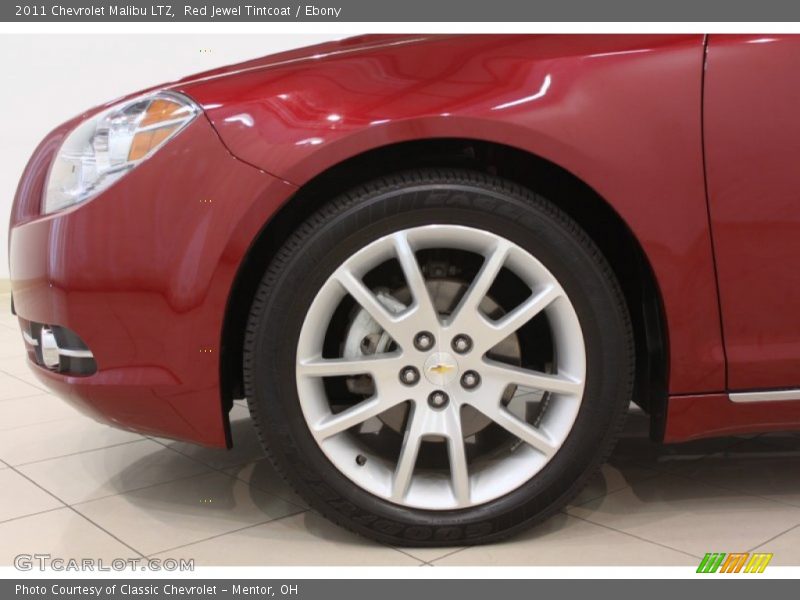 Red Jewel Tintcoat / Ebony 2011 Chevrolet Malibu LTZ