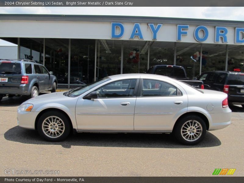 Bright Silver Metallic / Dark Slate Gray 2004 Chrysler Sebring LXi Sedan