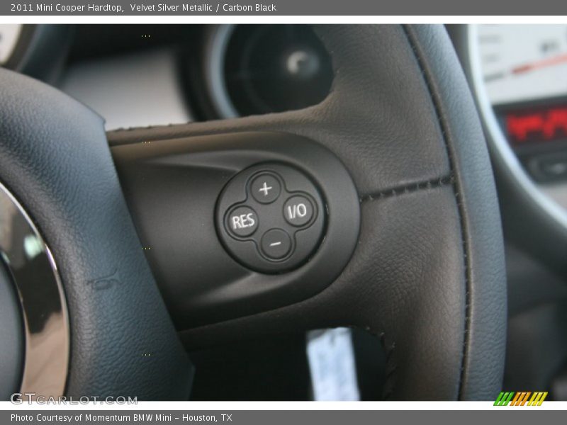 Velvet Silver Metallic / Carbon Black 2011 Mini Cooper Hardtop