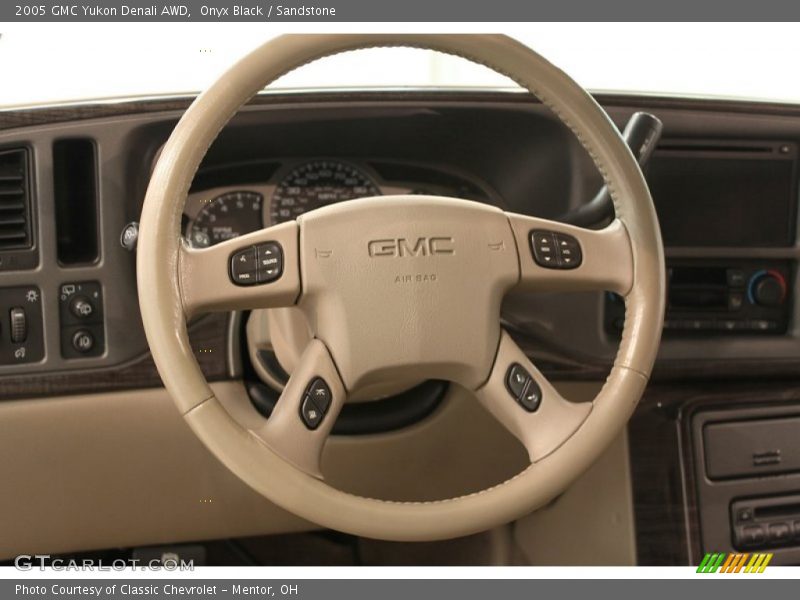 Onyx Black / Sandstone 2005 GMC Yukon Denali AWD