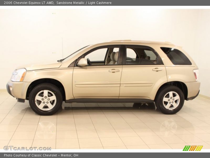 Sandstone Metallic / Light Cashmere 2006 Chevrolet Equinox LT AWD