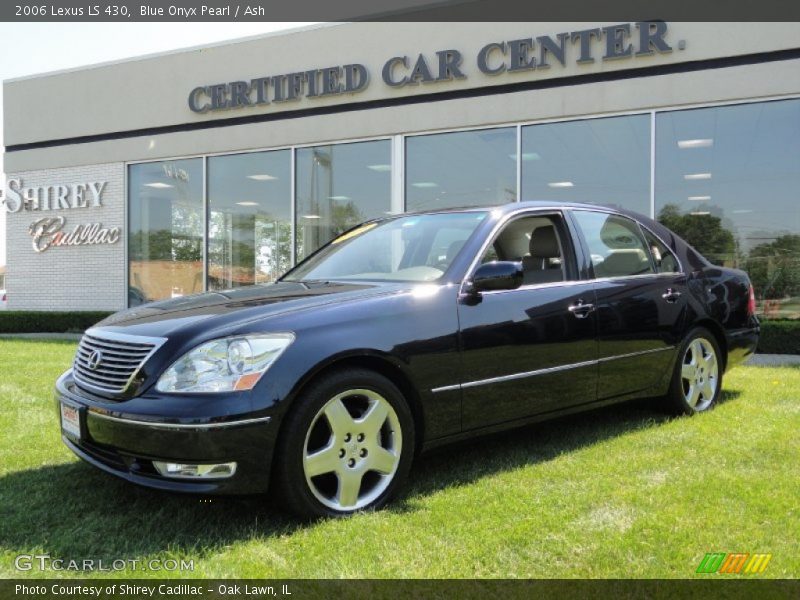 Blue Onyx Pearl / Ash 2006 Lexus LS 430