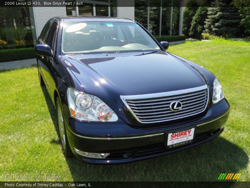 Blue Onyx Pearl / Ash 2006 Lexus LS 430
