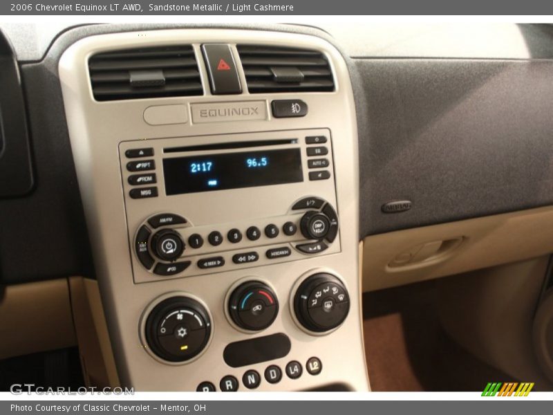 Sandstone Metallic / Light Cashmere 2006 Chevrolet Equinox LT AWD