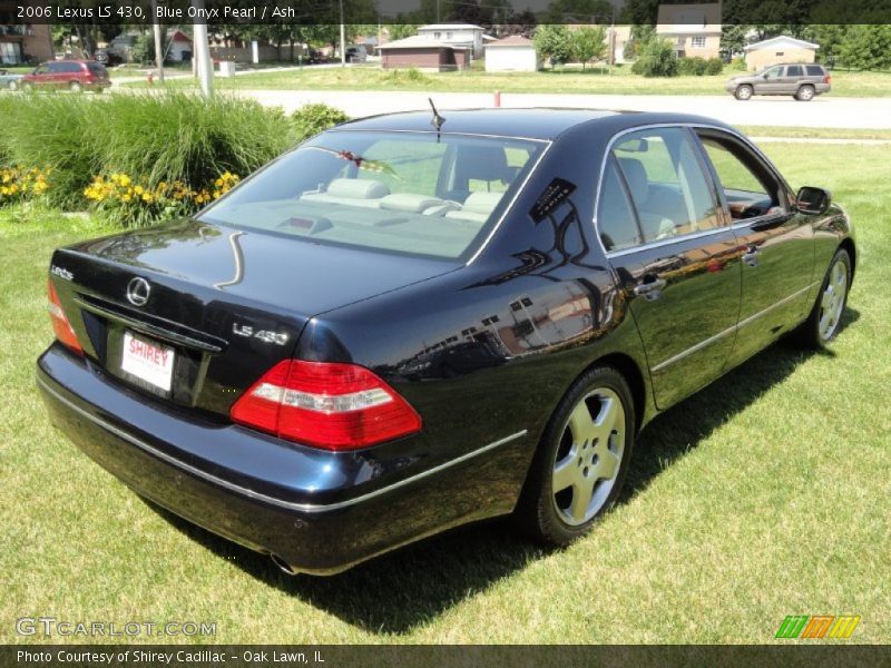 Blue Onyx Pearl / Ash 2006 Lexus LS 430