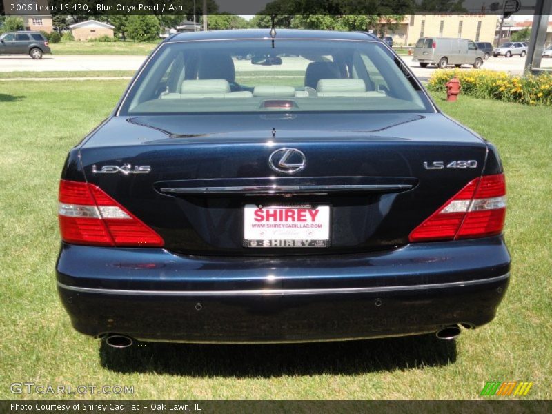Blue Onyx Pearl / Ash 2006 Lexus LS 430