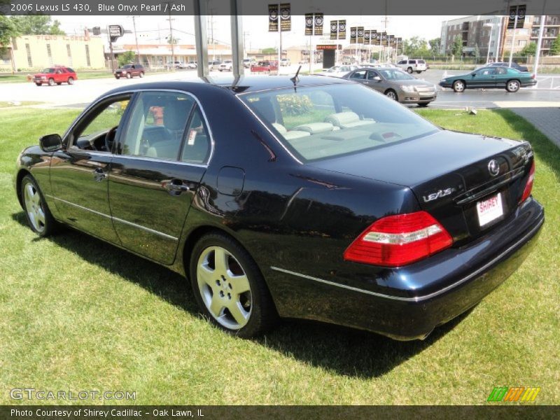 Blue Onyx Pearl / Ash 2006 Lexus LS 430