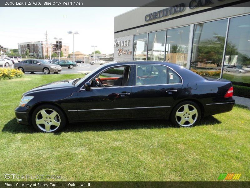 Blue Onyx Pearl / Ash 2006 Lexus LS 430