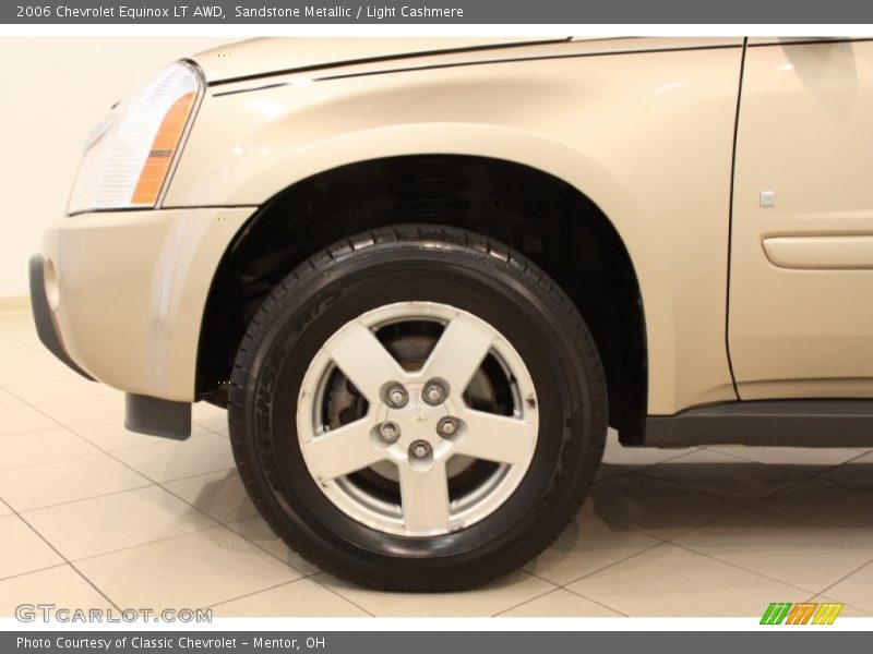 Sandstone Metallic / Light Cashmere 2006 Chevrolet Equinox LT AWD