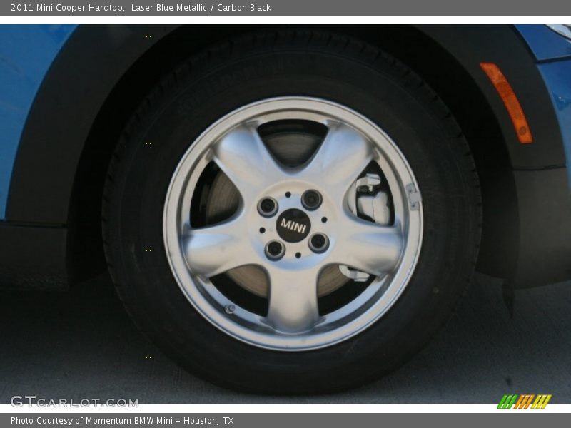 Laser Blue Metallic / Carbon Black 2011 Mini Cooper Hardtop