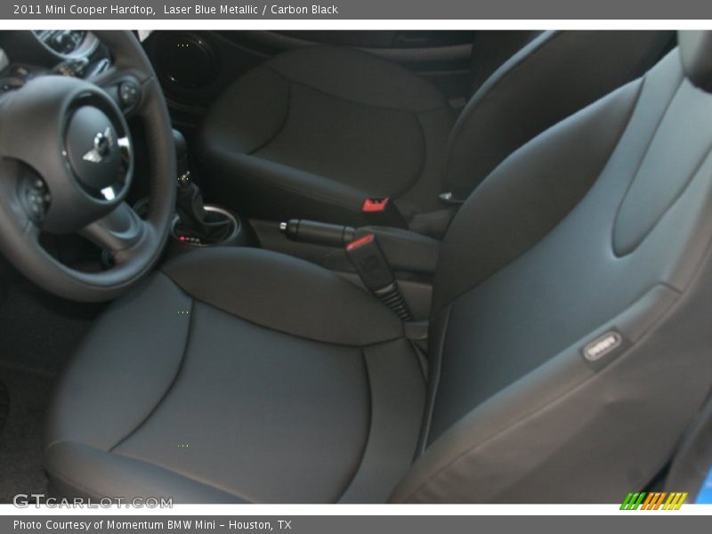 Laser Blue Metallic / Carbon Black 2011 Mini Cooper Hardtop