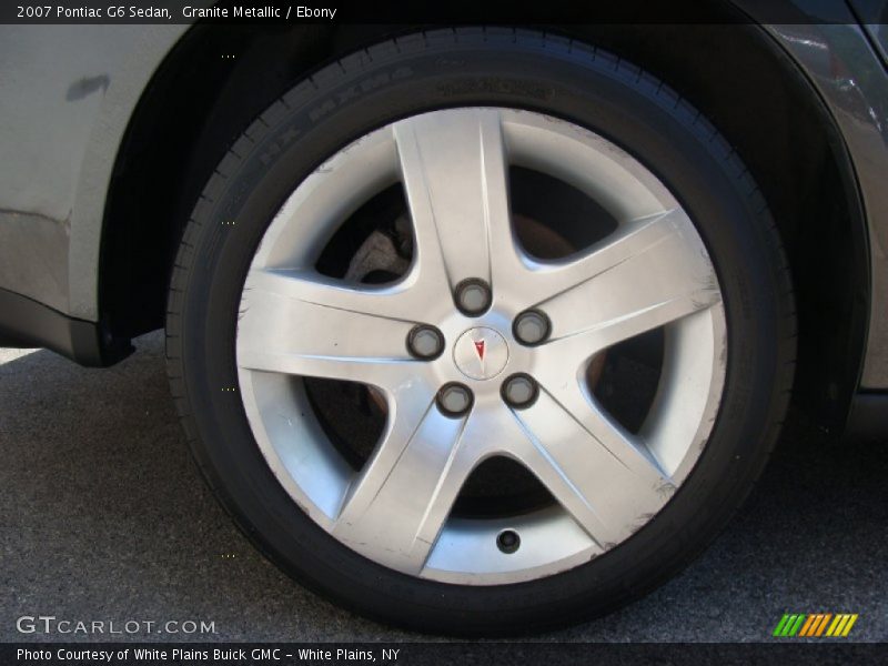 Granite Metallic / Ebony 2007 Pontiac G6 Sedan