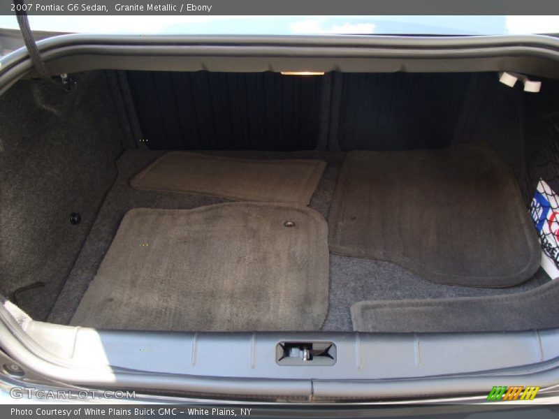 Granite Metallic / Ebony 2007 Pontiac G6 Sedan