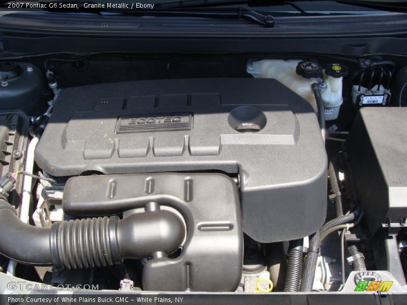 Granite Metallic / Ebony 2007 Pontiac G6 Sedan