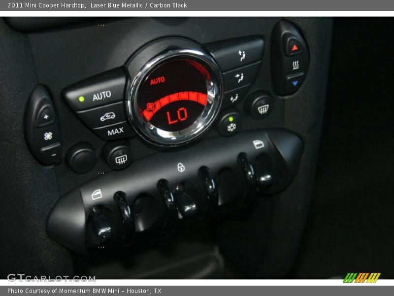 Laser Blue Metallic / Carbon Black 2011 Mini Cooper Hardtop