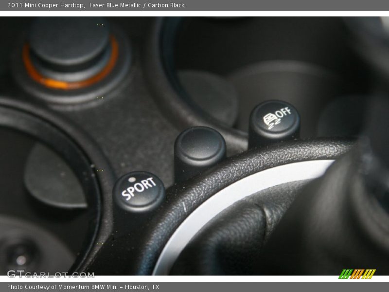 Laser Blue Metallic / Carbon Black 2011 Mini Cooper Hardtop