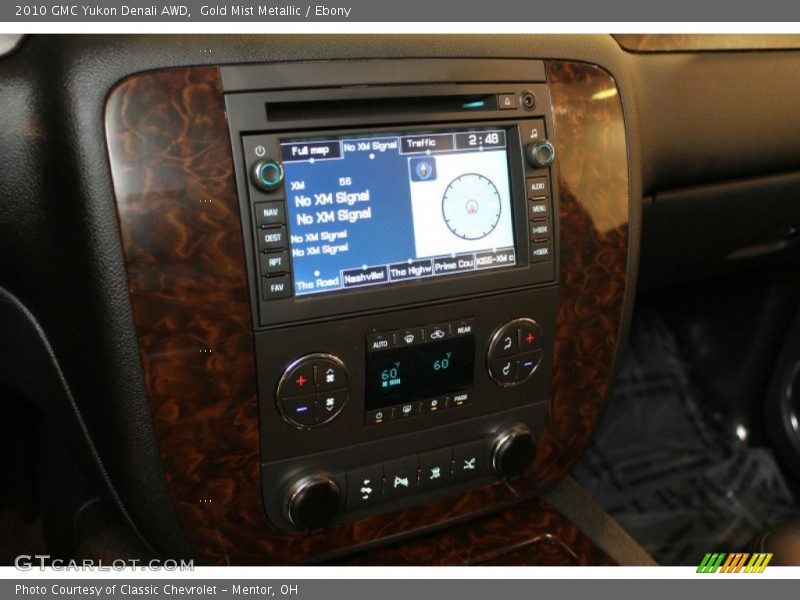 Gold Mist Metallic / Ebony 2010 GMC Yukon Denali AWD