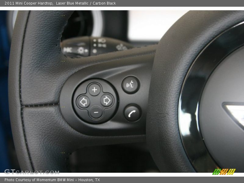Laser Blue Metallic / Carbon Black 2011 Mini Cooper Hardtop