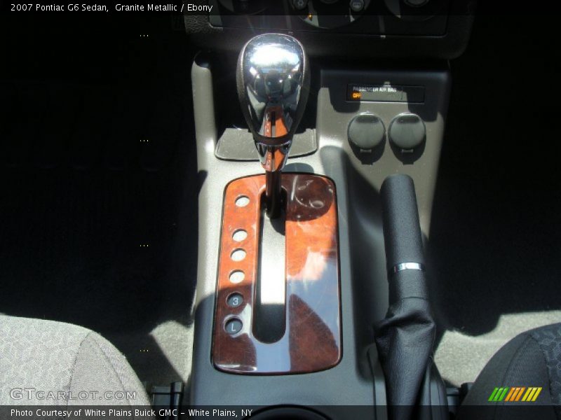 Granite Metallic / Ebony 2007 Pontiac G6 Sedan