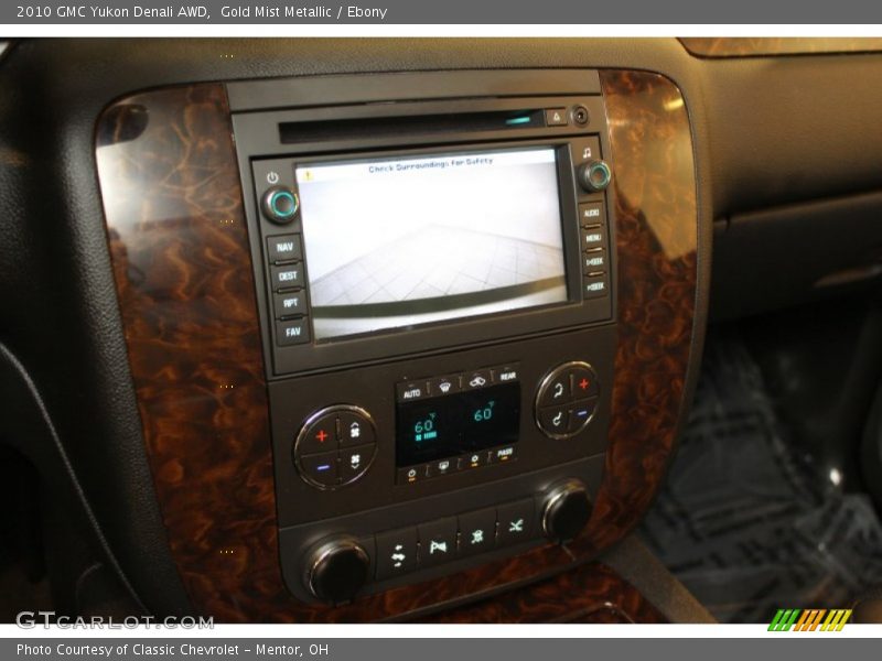 Gold Mist Metallic / Ebony 2010 GMC Yukon Denali AWD