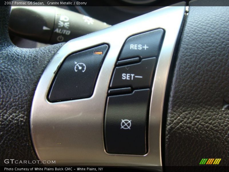 Granite Metallic / Ebony 2007 Pontiac G6 Sedan