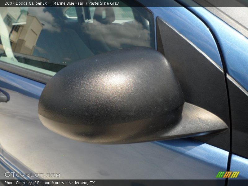 Marine Blue Pearl / Pastel Slate Gray 2007 Dodge Caliber SXT