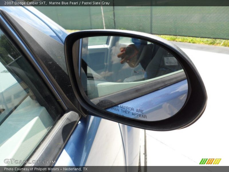 Marine Blue Pearl / Pastel Slate Gray 2007 Dodge Caliber SXT