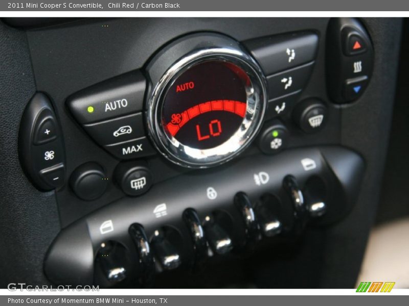 Chili Red / Carbon Black 2011 Mini Cooper S Convertible