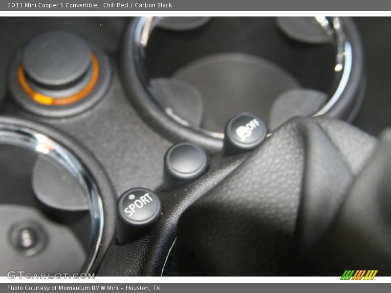 Chili Red / Carbon Black 2011 Mini Cooper S Convertible