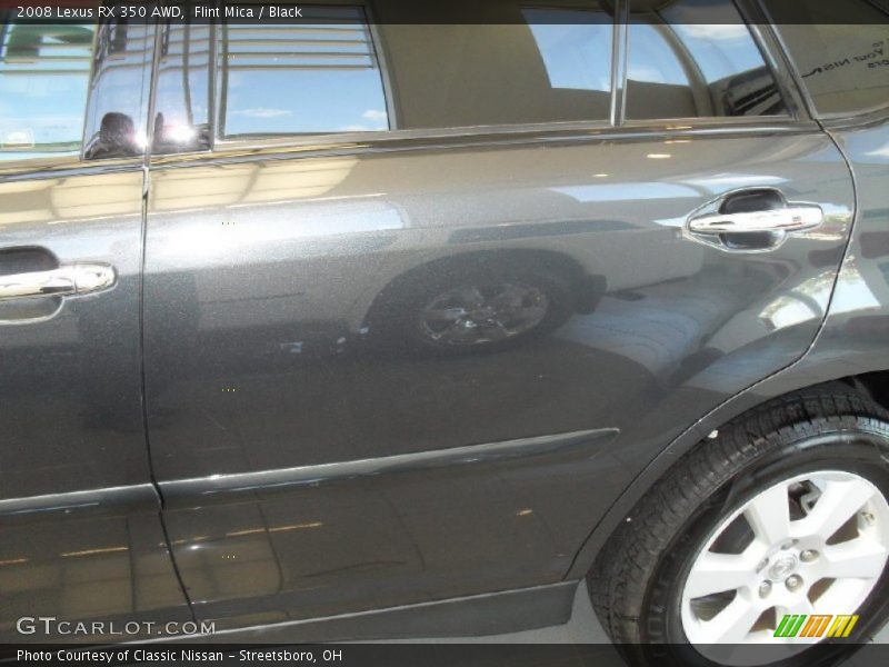 Flint Mica / Black 2008 Lexus RX 350 AWD