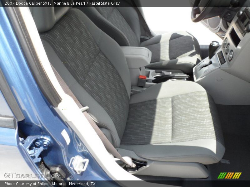 Marine Blue Pearl / Pastel Slate Gray 2007 Dodge Caliber SXT
