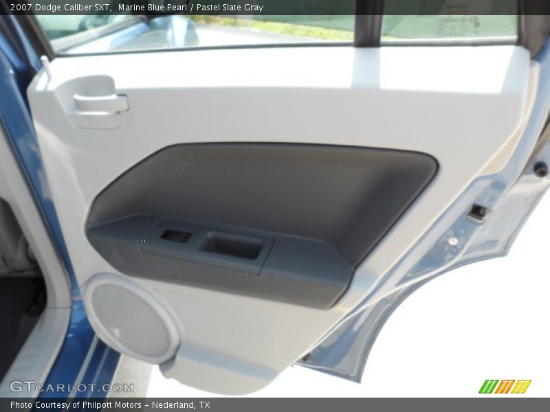 Marine Blue Pearl / Pastel Slate Gray 2007 Dodge Caliber SXT