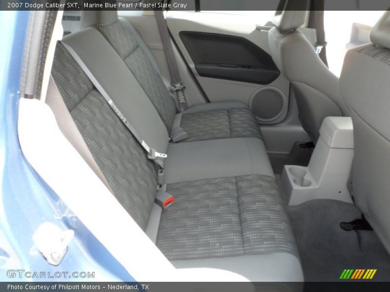 Marine Blue Pearl / Pastel Slate Gray 2007 Dodge Caliber SXT