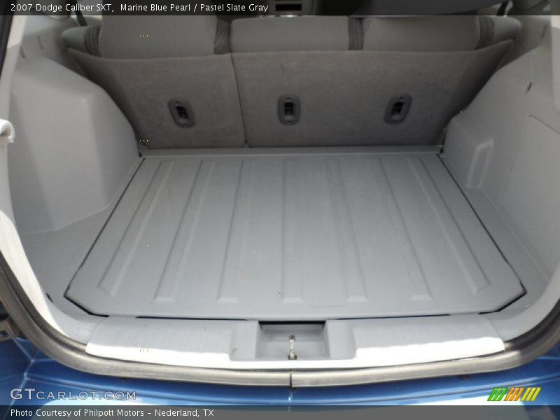Marine Blue Pearl / Pastel Slate Gray 2007 Dodge Caliber SXT