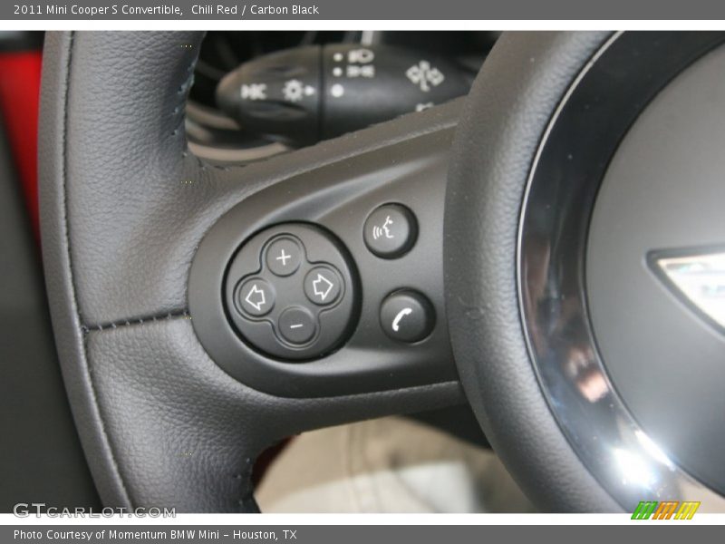 Chili Red / Carbon Black 2011 Mini Cooper S Convertible