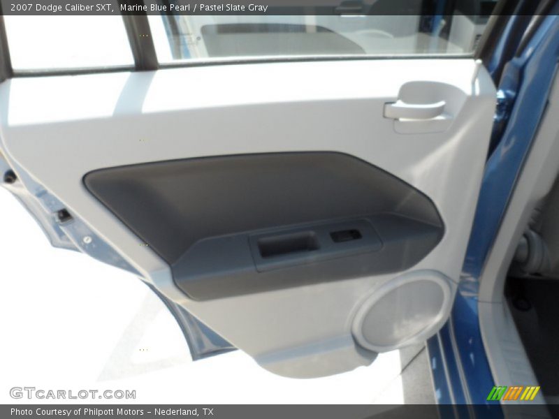Marine Blue Pearl / Pastel Slate Gray 2007 Dodge Caliber SXT