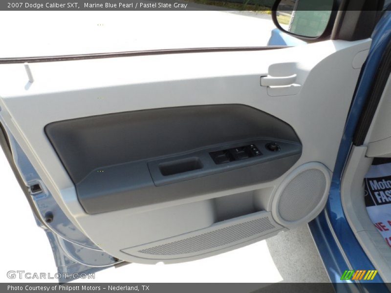 Marine Blue Pearl / Pastel Slate Gray 2007 Dodge Caliber SXT