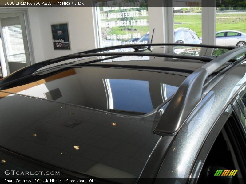 Flint Mica / Black 2008 Lexus RX 350 AWD