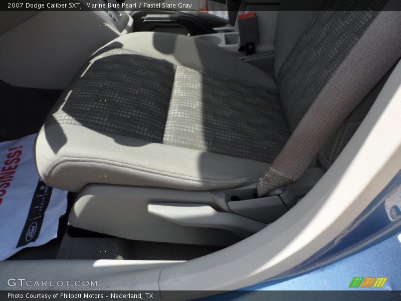 Marine Blue Pearl / Pastel Slate Gray 2007 Dodge Caliber SXT