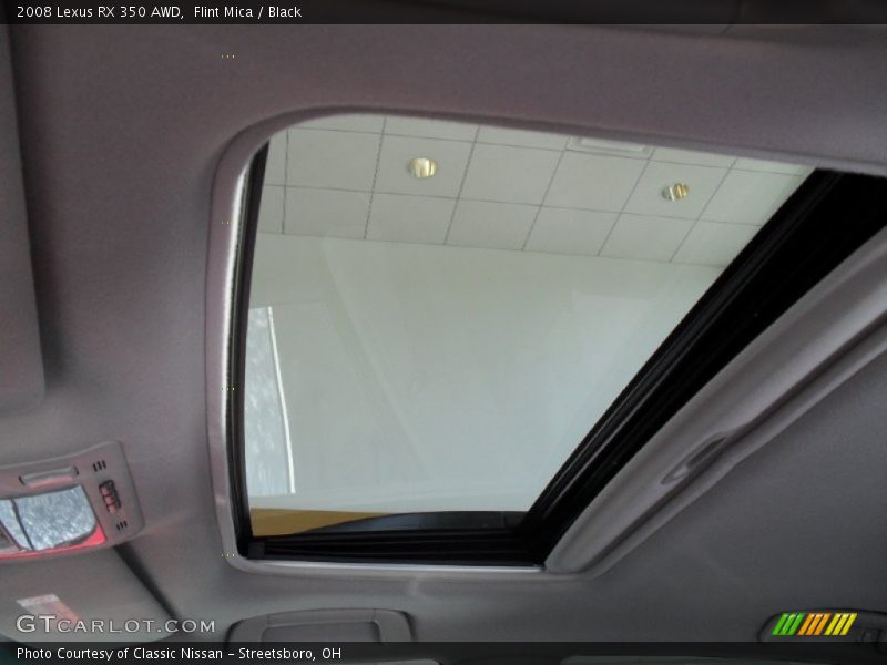 Flint Mica / Black 2008 Lexus RX 350 AWD