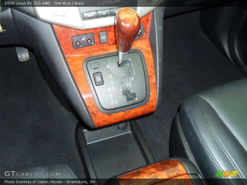 Flint Mica / Black 2008 Lexus RX 350 AWD