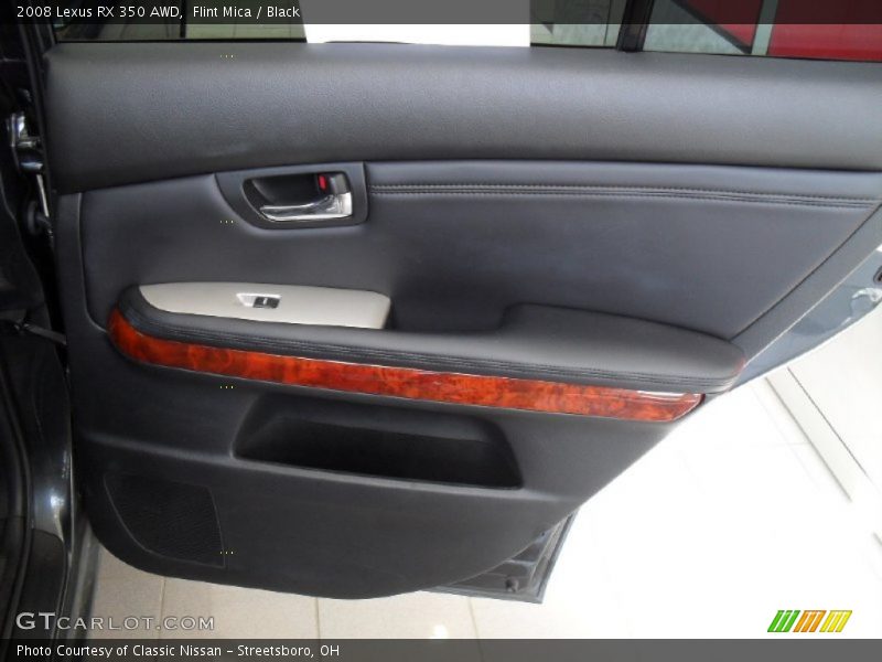 Flint Mica / Black 2008 Lexus RX 350 AWD