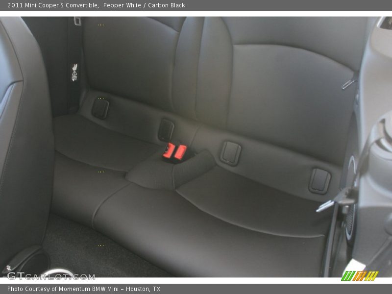 Pepper White / Carbon Black 2011 Mini Cooper S Convertible