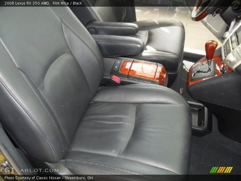 Flint Mica / Black 2008 Lexus RX 350 AWD