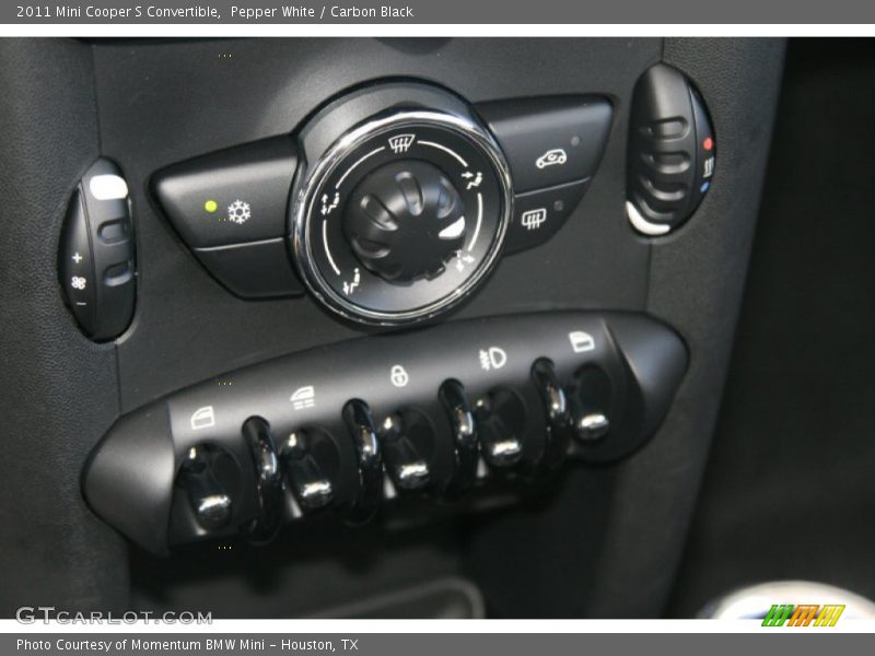 Pepper White / Carbon Black 2011 Mini Cooper S Convertible