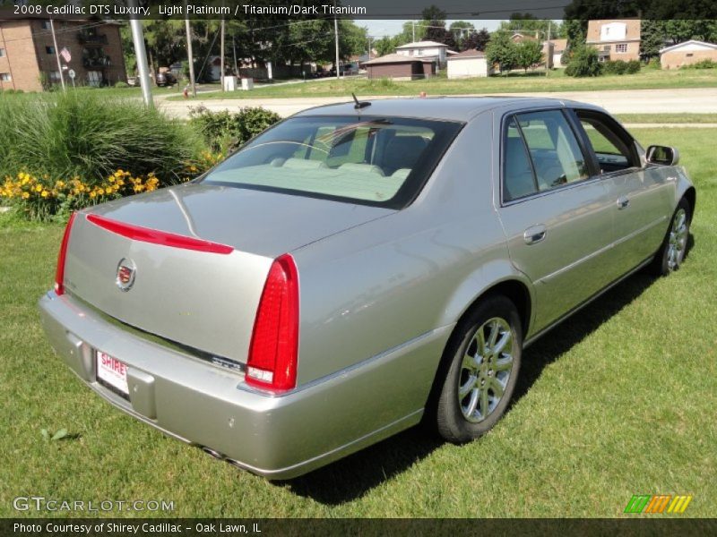 Light Platinum / Titanium/Dark Titanium 2008 Cadillac DTS Luxury