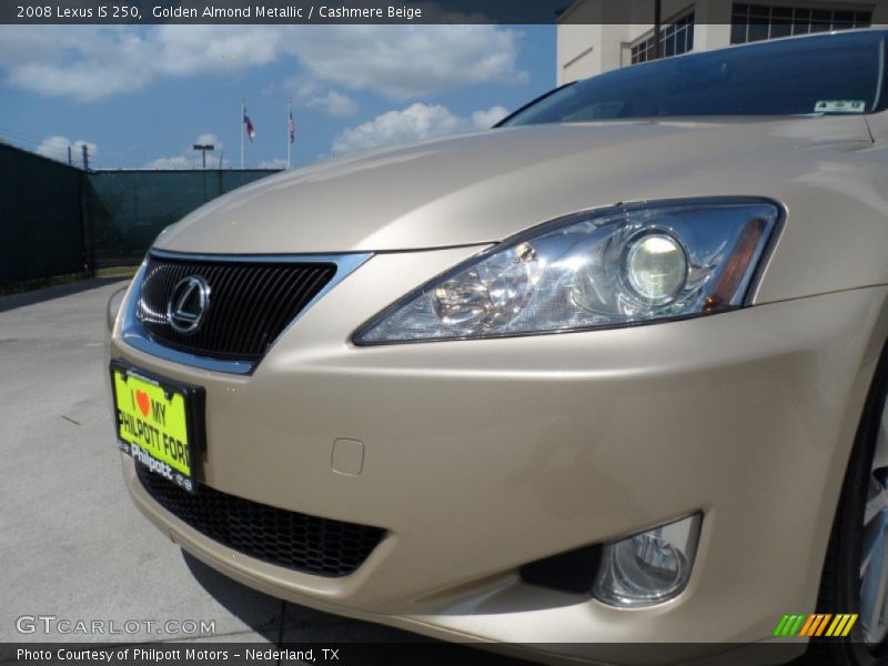 Golden Almond Metallic / Cashmere Beige 2008 Lexus IS 250