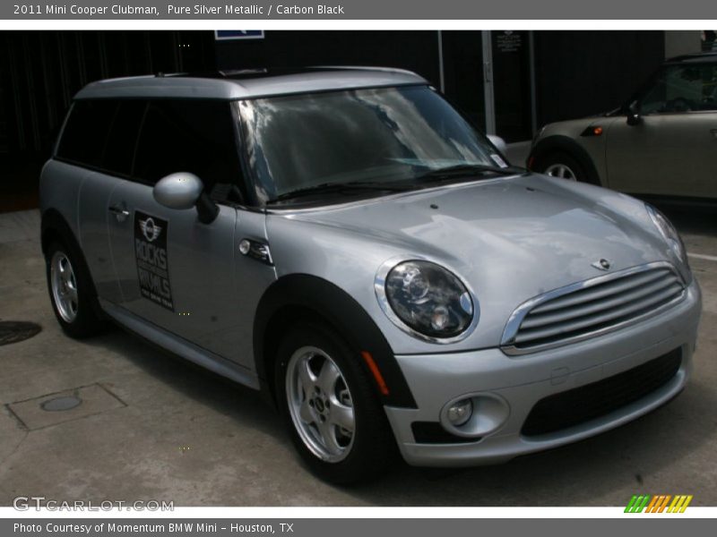 Pure Silver Metallic / Carbon Black 2011 Mini Cooper Clubman